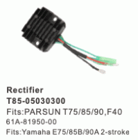 2 STROKE - RECTIFIER  - PARSUN T75/85/90,F40- 61A-81950-00-YAMAHA E75/85B/90A -T85-05030300 Parsun